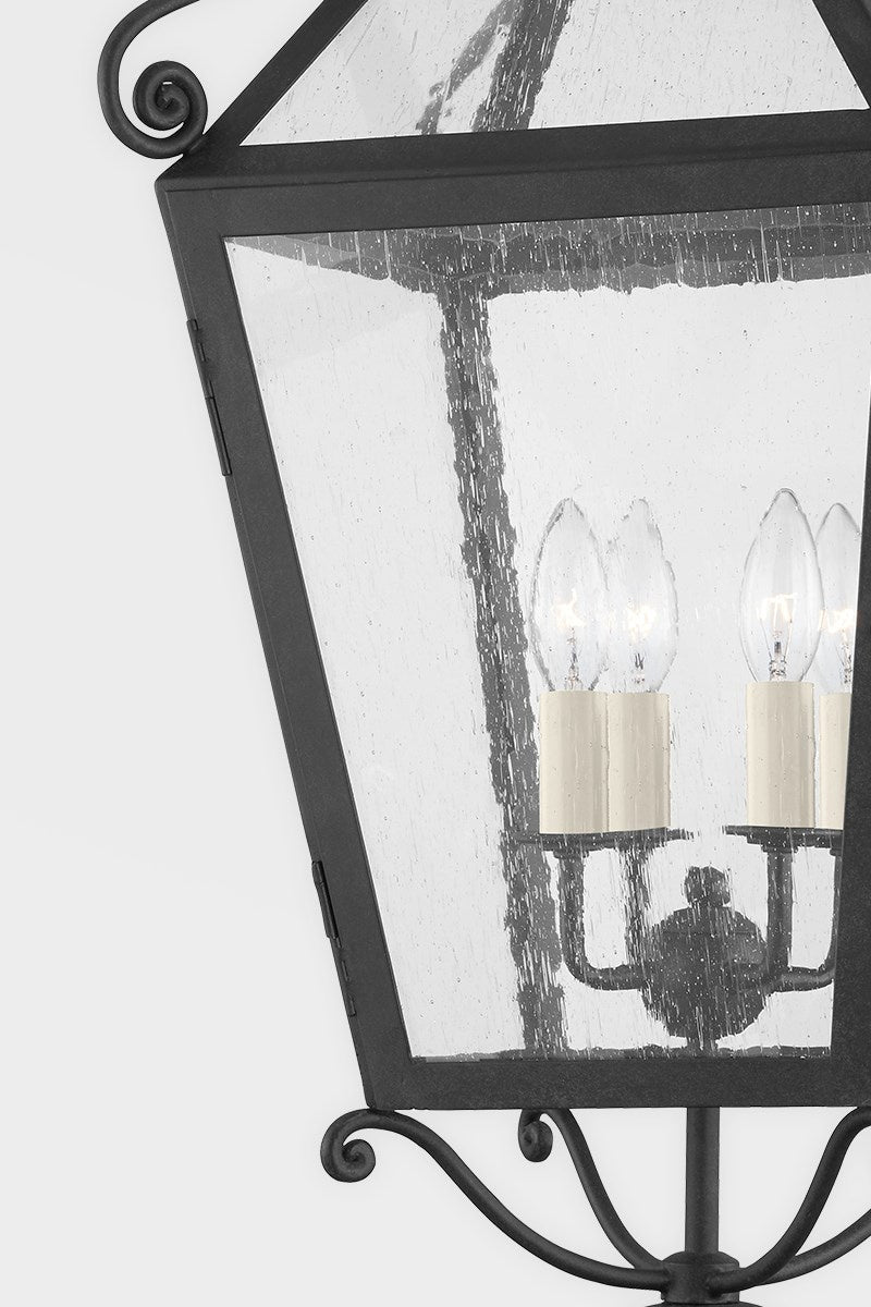 Troy Lighting - F4128-FRN - Four Light Outdoor Lantern - Santa Barbara County - French Iron