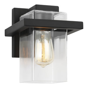 Generation Lighting. - 4141501-112 - One Light Wall / Bath Sconce - Mitte - Midnight Black