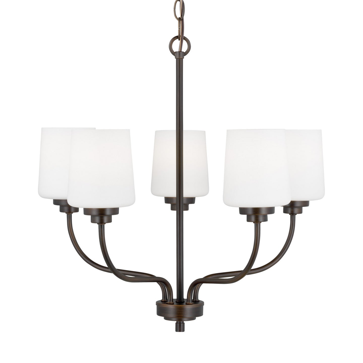 Generation Lighting - 3102805-710 - Five Light Chandelier - Windom - Bronze