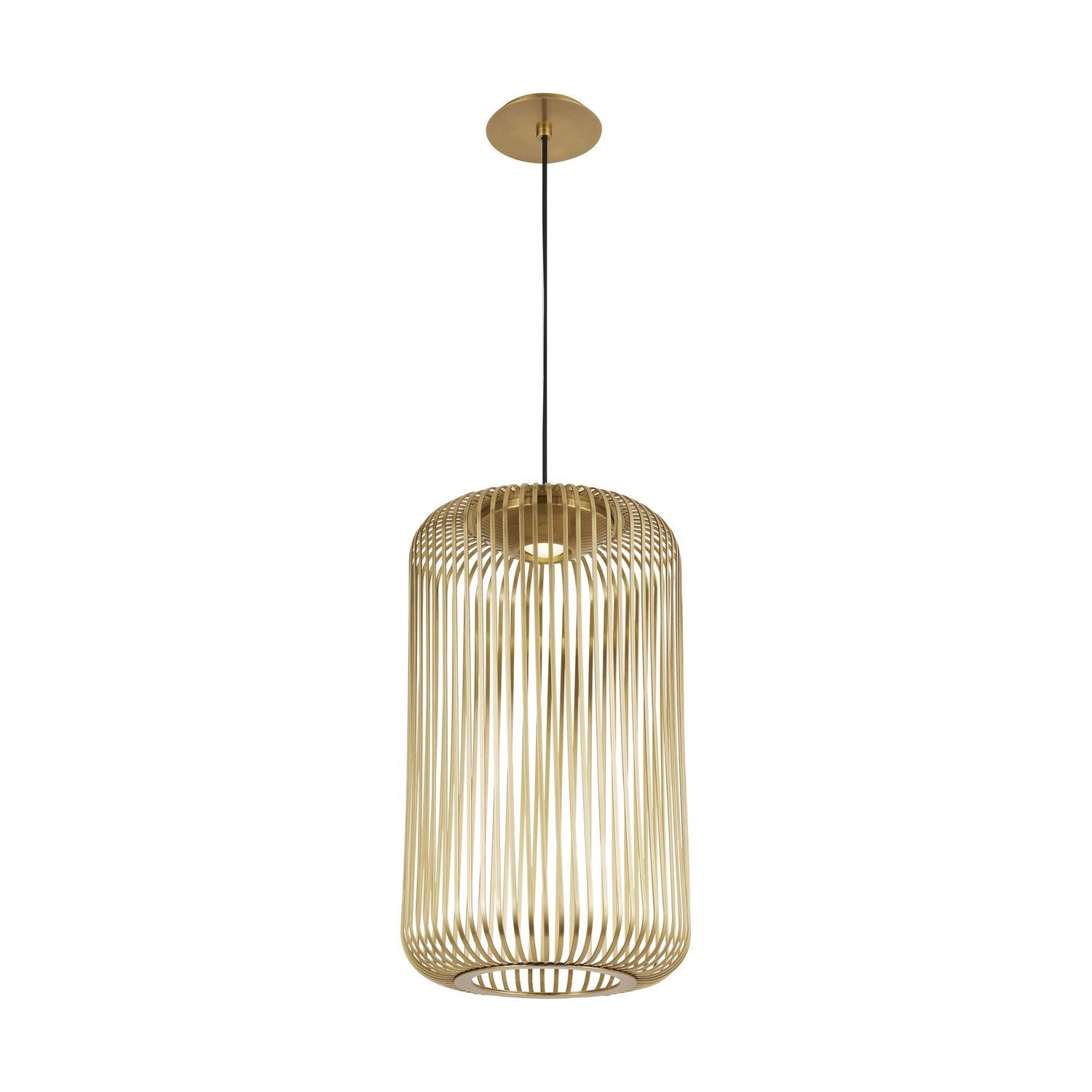 Visual Comfort Modern - 700TDKAI1BR-LED930 - LED Pendant - Kai - Plated Brass