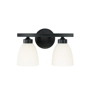 Capital Lighting - 114321MB-333 - Two Light Vanity - Jameson - Matte Black