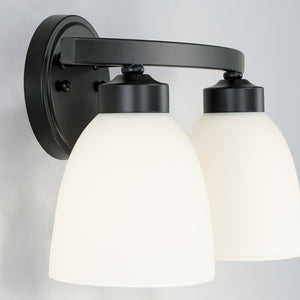 Capital Lighting - 114321MB-333 - Two Light Vanity - Jameson - Matte Black