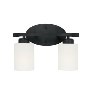 Capital Lighting - 115221MB-338 - Two Light Vanity - Dixon - Matte Black