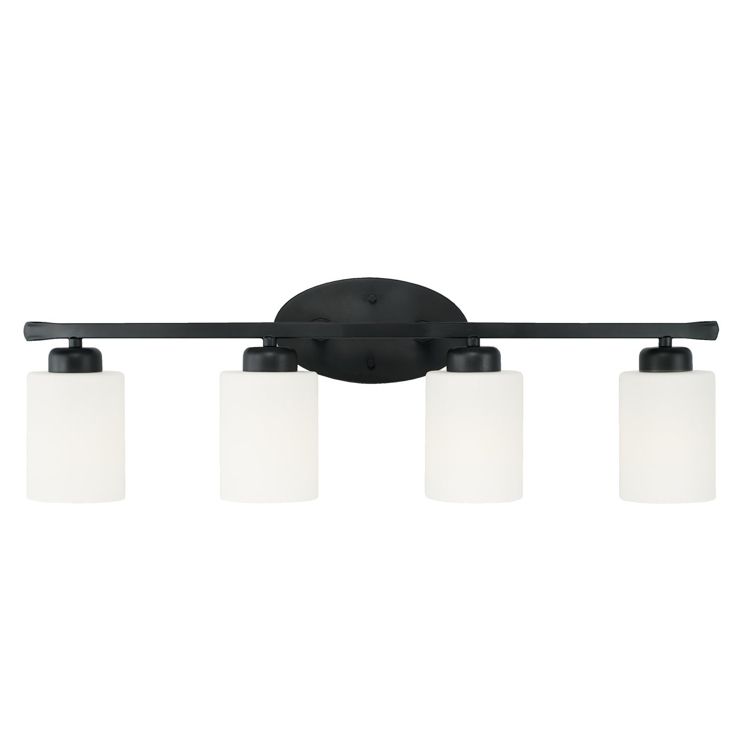 Capital Lighting - 115241MB-338 - Four Light Vanity - Dixon - Matte Black