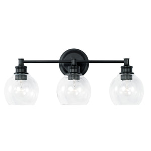 Capital Lighting - 121131MB-426 - Three Light Vanity - Mid Century - Matte Black
