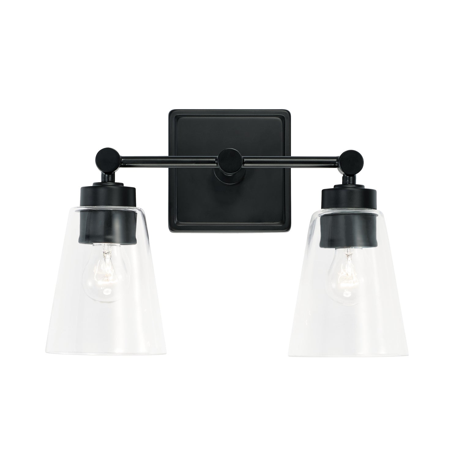 Capital Lighting - 121821MB-432 - Two Light Vanity - Rory - Matte Black