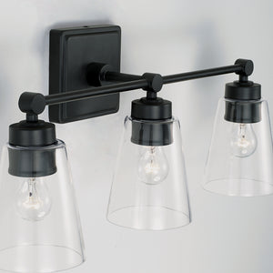 Capital Lighting - 121831MB-432 - Three Light Vanity - Rory - Matte Black