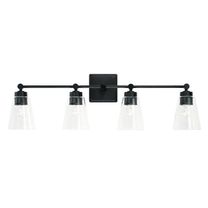 Capital Lighting - 121841MB-432 - Four Light Vanity - Rory - Matte Black