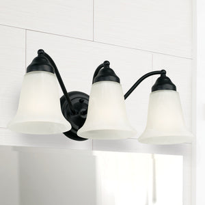 Capital Lighting - 1363MB-117 - Three Light Vanity - Brady - Matte Black