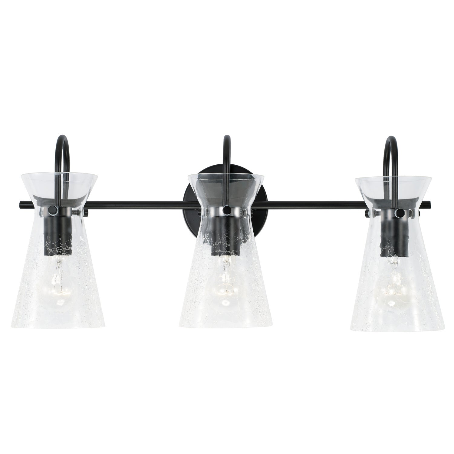 Capital Lighting - 142431MB - Three Light Vanity - Mila - Matte Black