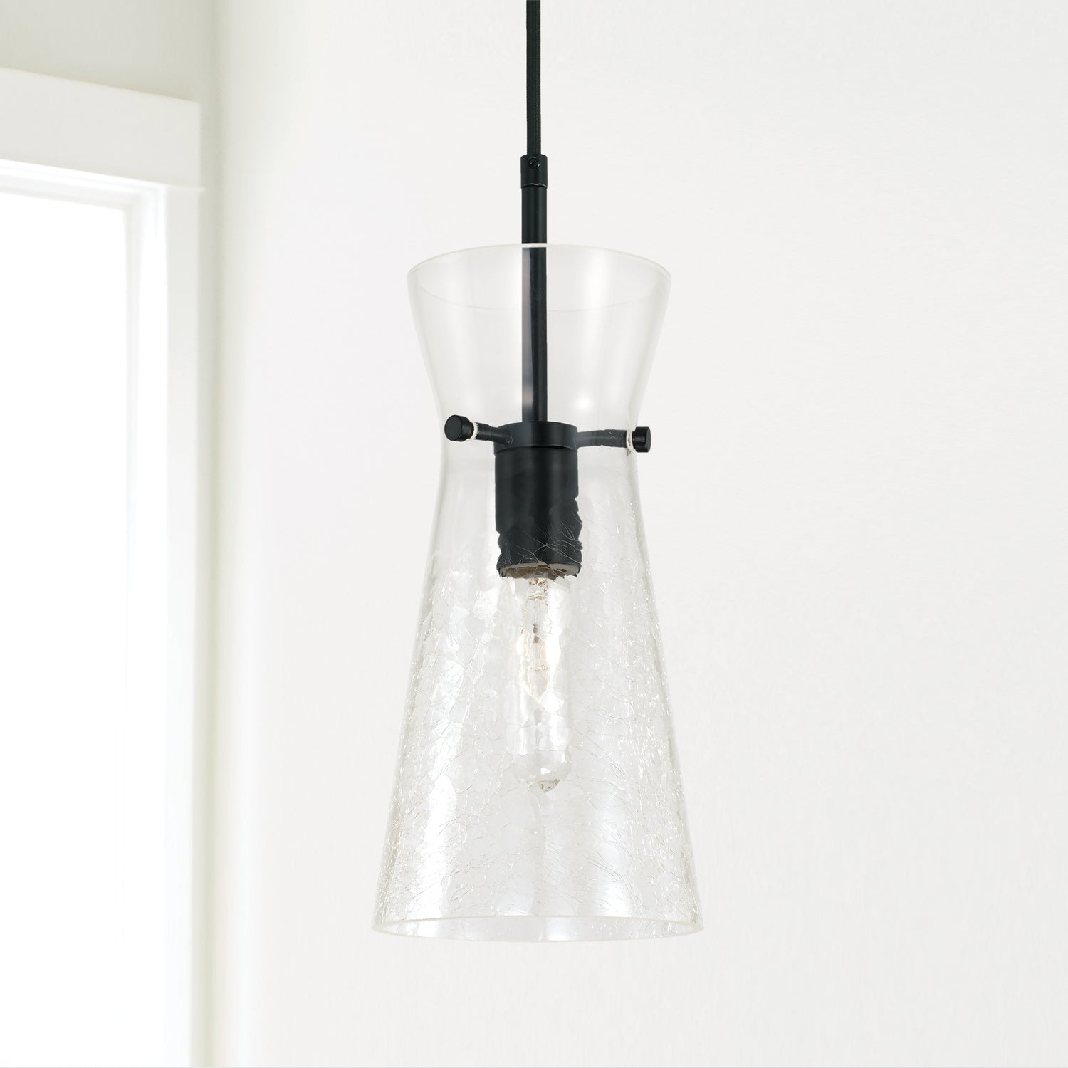 Capital Lighting - 342411MB - One Light Pendant - Mila - Matte Black
