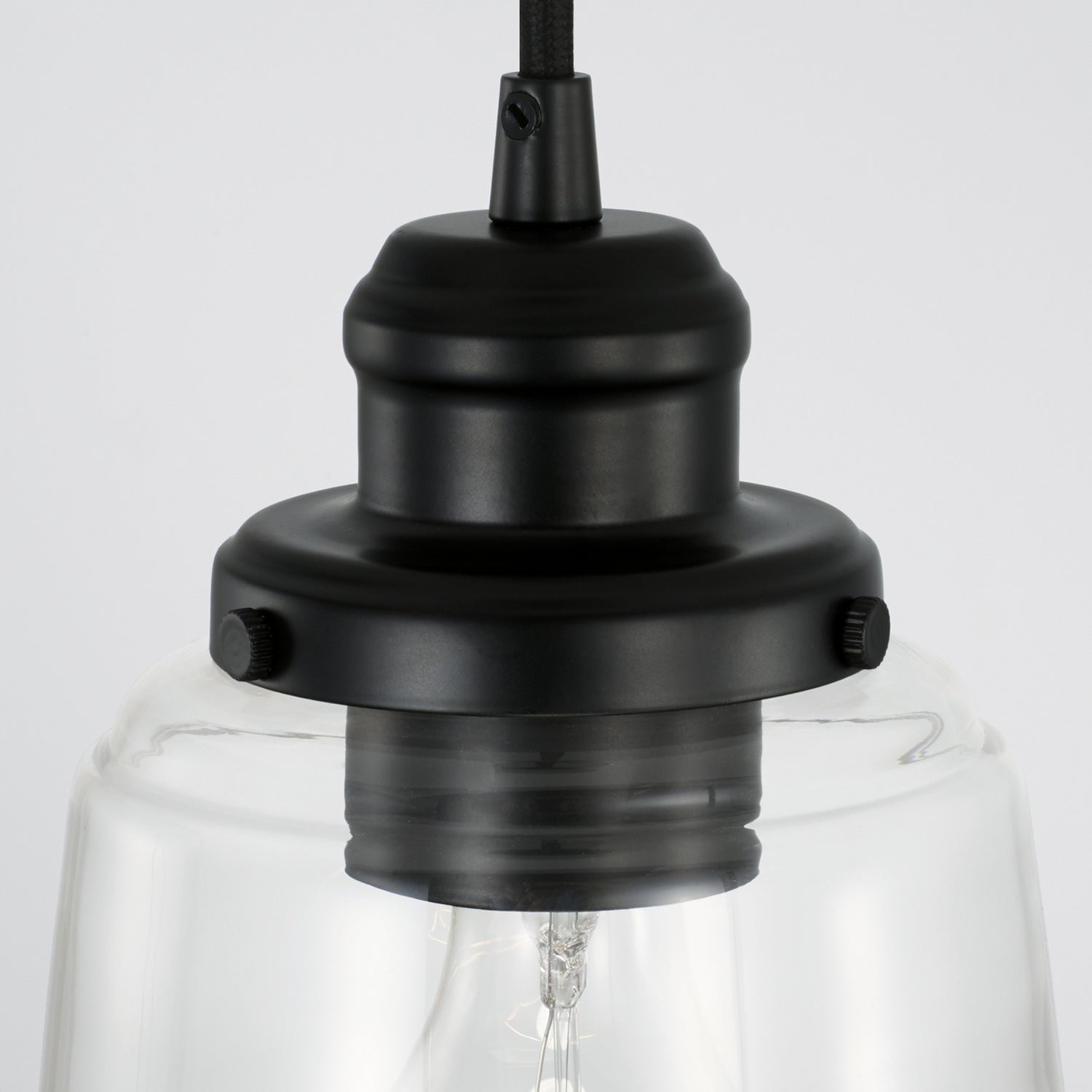 Capital Lighting - 3718MB-135 - One Light Pendant - Fallon - Matte Black