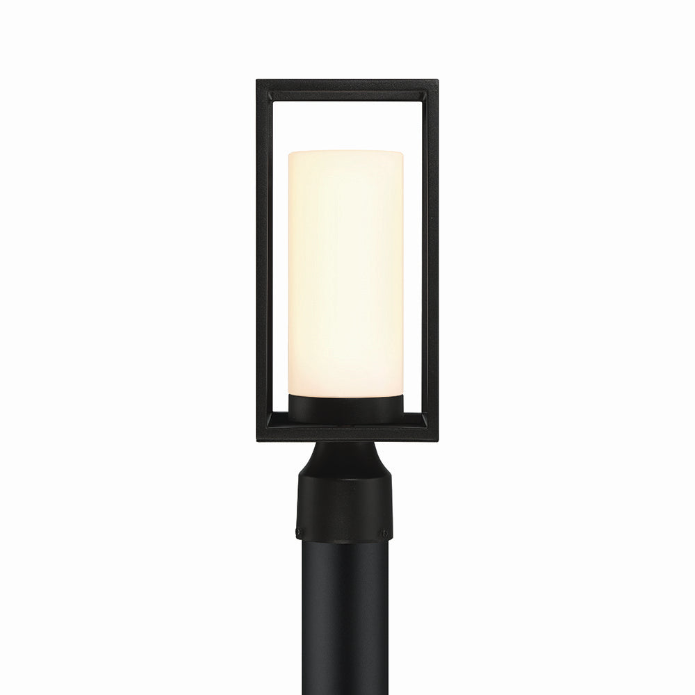 Eurofase - 41963-012 - One Light Outdoor Post Mount - Ren - Satin Black