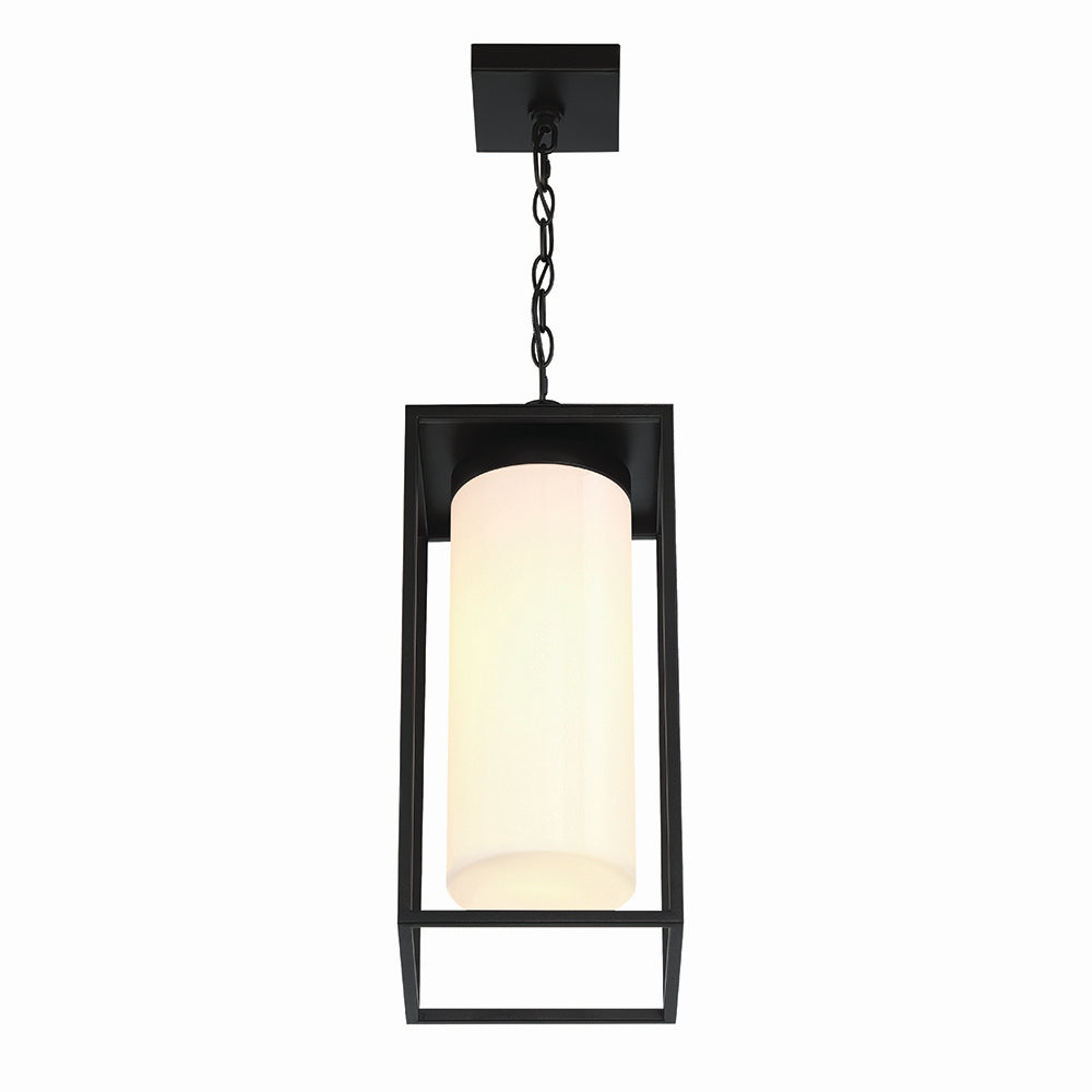 Eurofase - 41964-019 - One Light Outdoor Pendant - Ren - Satin Black