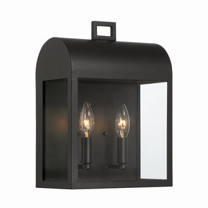 Eurofase - 41969-014 - Two Light Outdoor Wall Sconce - Sawyer - Satin Black