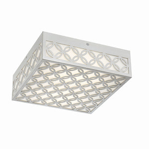 Eurofase - 42696-026 - LED Outdoor Flushmount - Clover - Aged silver