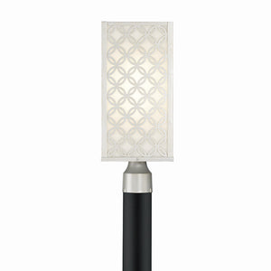 Eurofase - 42700-025 - LED Post Mount - Clover - Aged silver