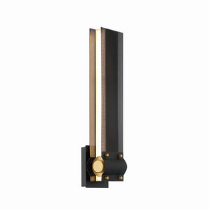 Eurofase - 42710-011 - LED Outdoor Wall Sconce - Admiral - Black/Gold