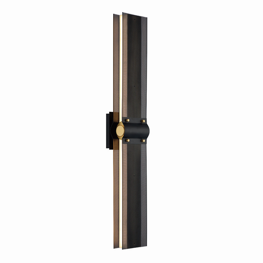 Eurofase - 42711-018 - LED Outdoor Wall Sconce - Admiral - Black/Gold