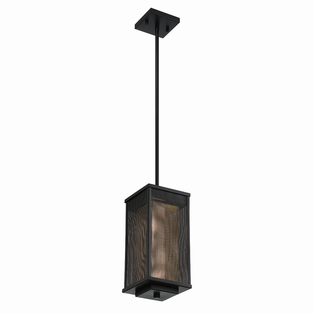 Eurofase - 42718-017 - LED Outdoor Pendant - Brama - Black/Gold