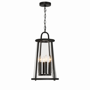 Eurofase - 42722-014 - Six Light Outdoor Pendant - Daulle - Satin Black