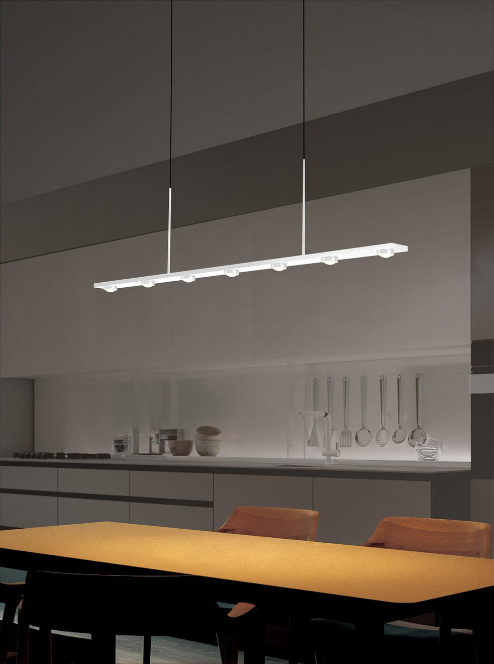 PageOne - PP121462-MH - LED Pendant - Aurora - Matte White