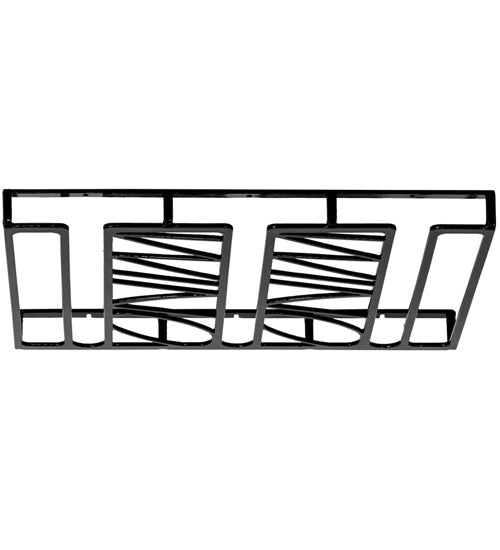 Meyda Tiffany - 149200 - Glass Rack - Black Metal