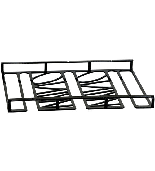 Meyda Tiffany - 149200 - Glass Rack - Black Metal