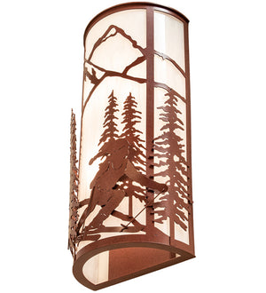 Meyda Tiffany - 240975 - Two Light Wall Sconce - Alpine - Rust