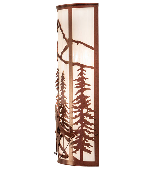 Meyda Tiffany - 240975 - Two Light Wall Sconce - Alpine - Rust