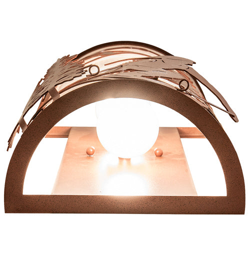 Meyda Tiffany - 240975 - Two Light Wall Sconce - Alpine - Rust