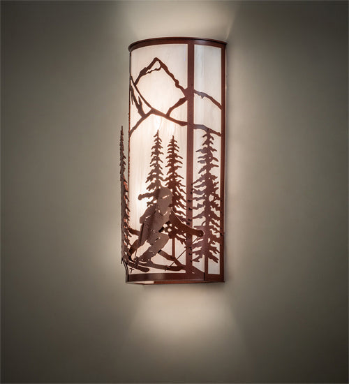 Meyda Tiffany - 240975 - Two Light Wall Sconce - Alpine - Rust