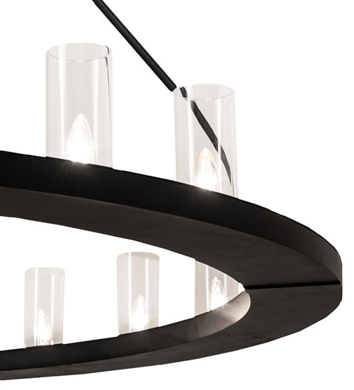 Meyda Tiffany - 242137 - 24 Light Chandelier - Loxley - Textured Black