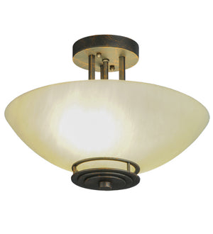 Meyda Tiffany - 245593 - Two Light Pendant - Thurston - French Bronze