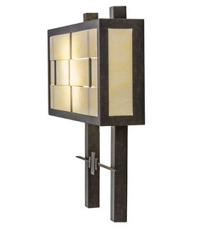 Meyda Tiffany - 246221 - Two Light Wall Sconce - Weaved Idalight - Chestnut