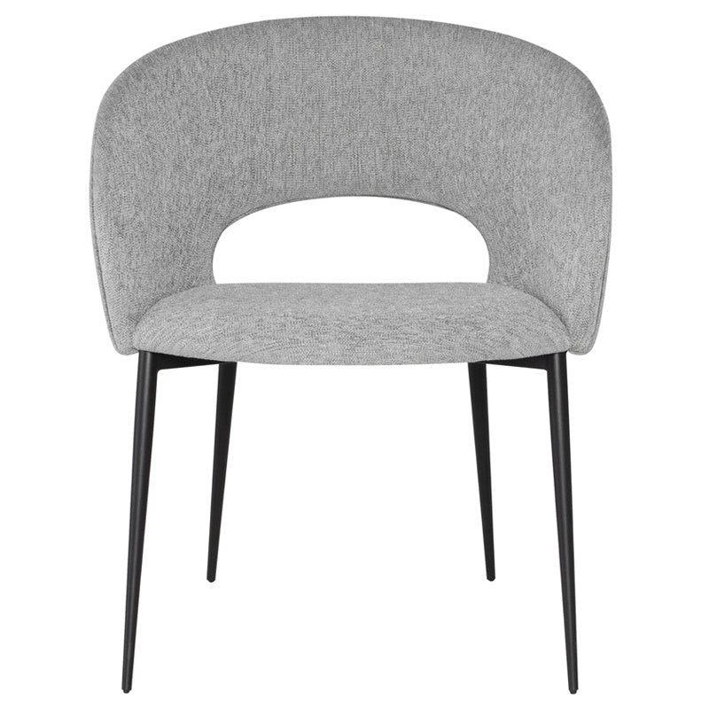 Nuevo - HGNE315 - Dining Chair - Alotti - Light Grey Boucle