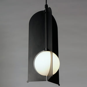 ET2 - E11090-92BK - LED Mini Pendant - Pendulum - Black