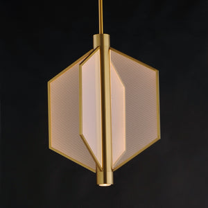 ET2 - E25136-133NAB - LED Pendant - Telstar - Natural Aged Brass