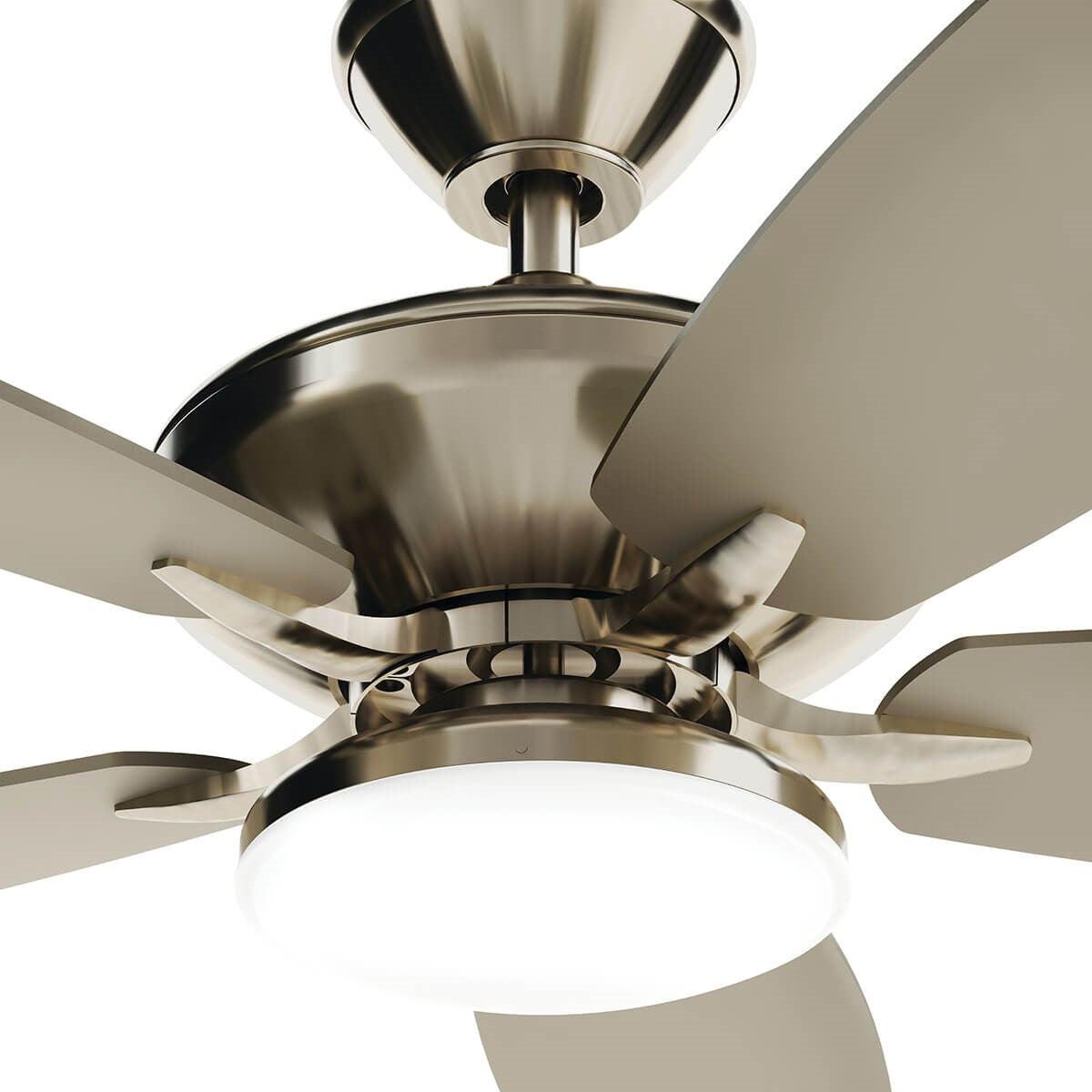 Kichler - 330163NI - 52"Ceiling Fan - Renew Designer - Painted Brushed Nickel