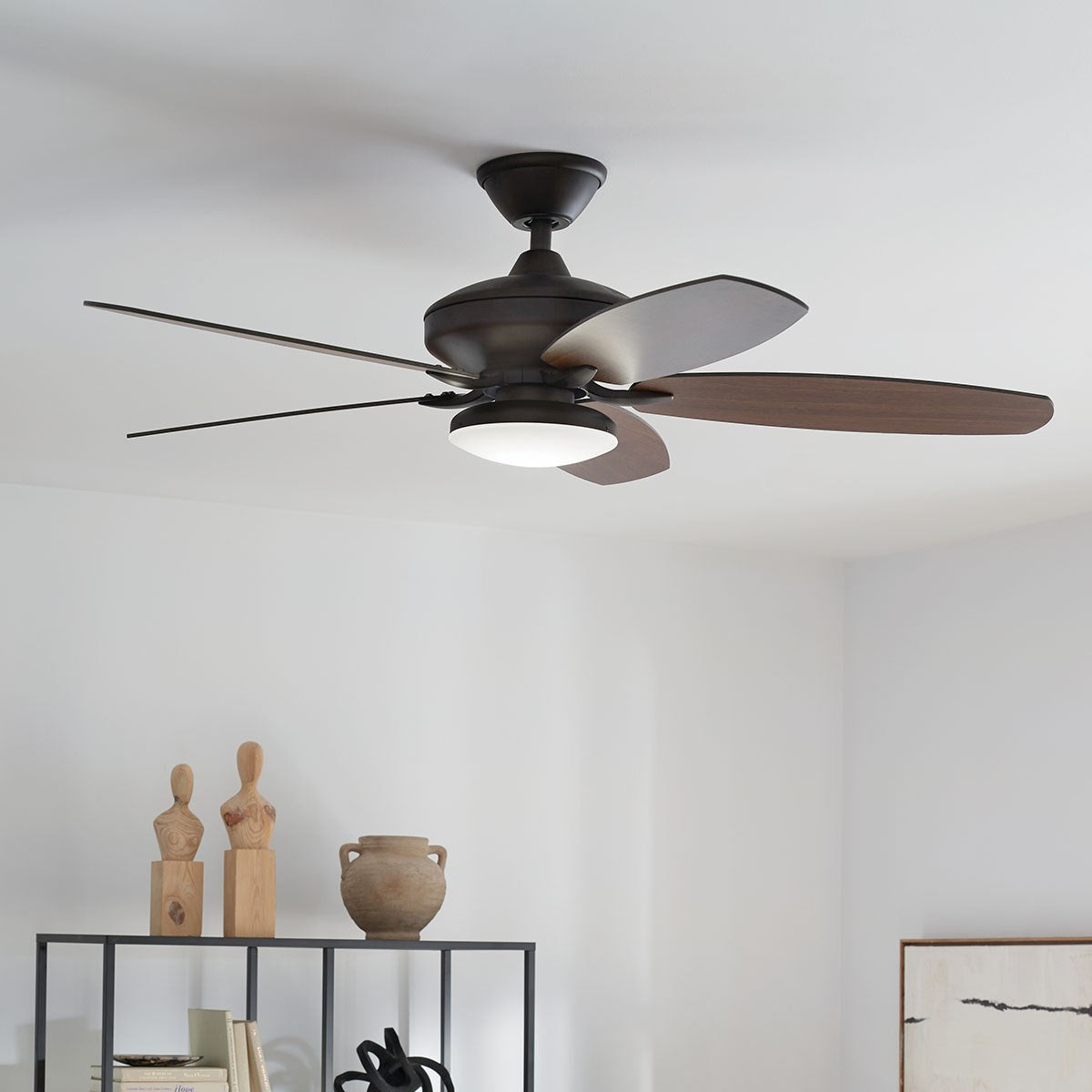 Kichler - 330163SNB - 52"Ceiling Fan - Renew Designer - Satin Natural Bronze