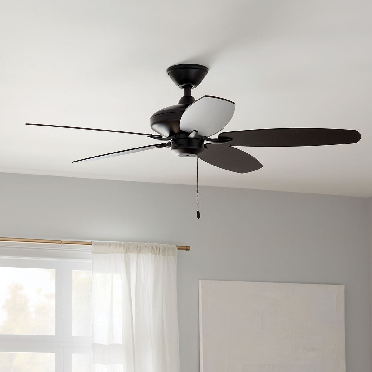 Kichler - 330160SBK - 52"Ceiling Fan - Renew - Satin Black