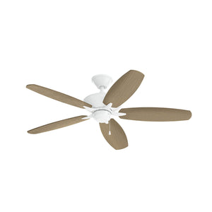 Kichler - 330165MWH - 52"Ceiling Fan - Renew Patio - Matte White