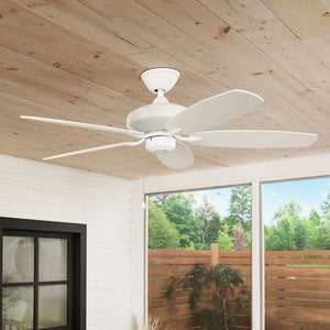 Kichler - 330165MWH - 52"Ceiling Fan - Renew Patio - Matte White