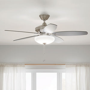 Kichler - 330161BSS - 52"Ceiling Fan - Renew Select - Brushed Stainless Steel