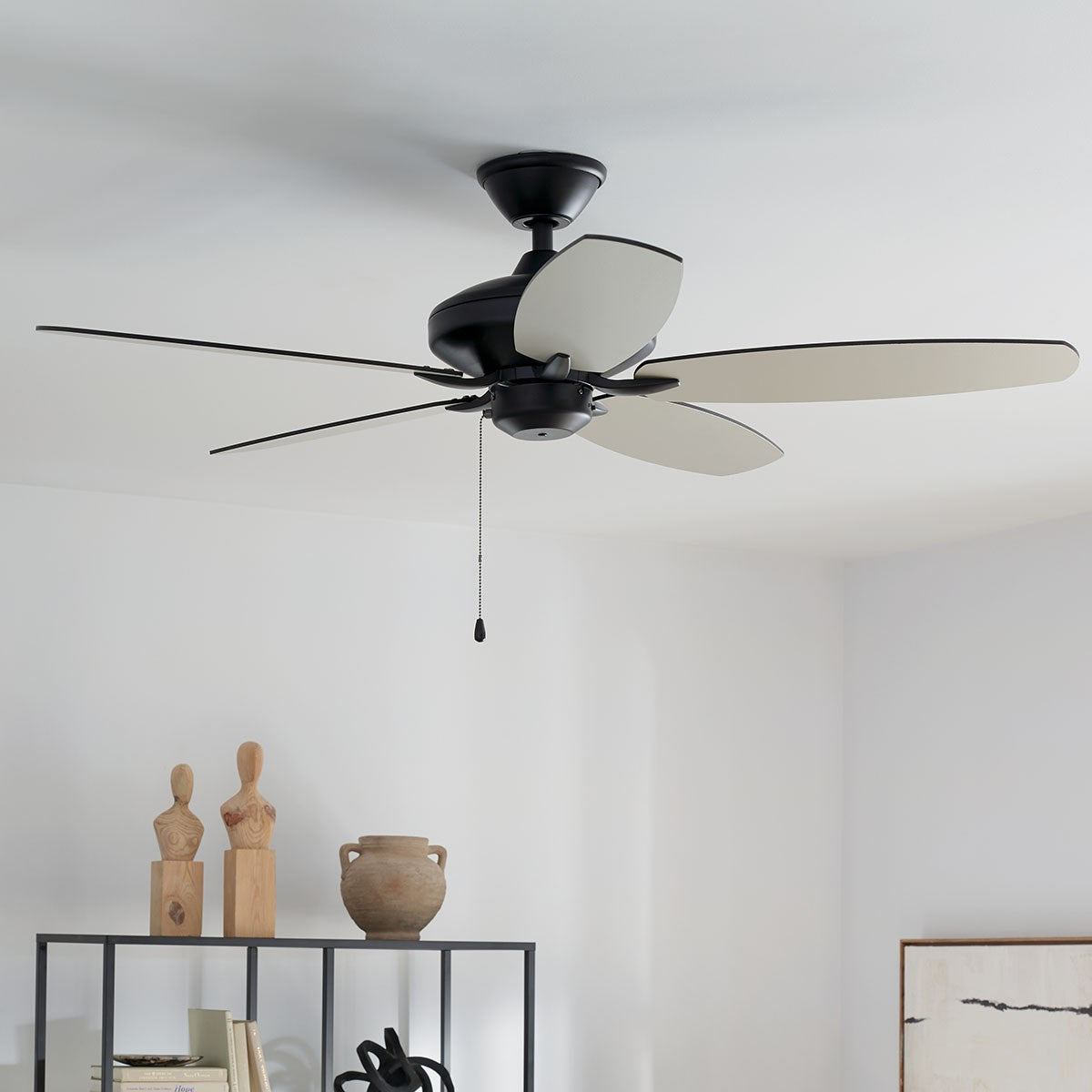 Kichler - 330164SBK - 52"Ceiling Fan - Renew Es - Satin Black