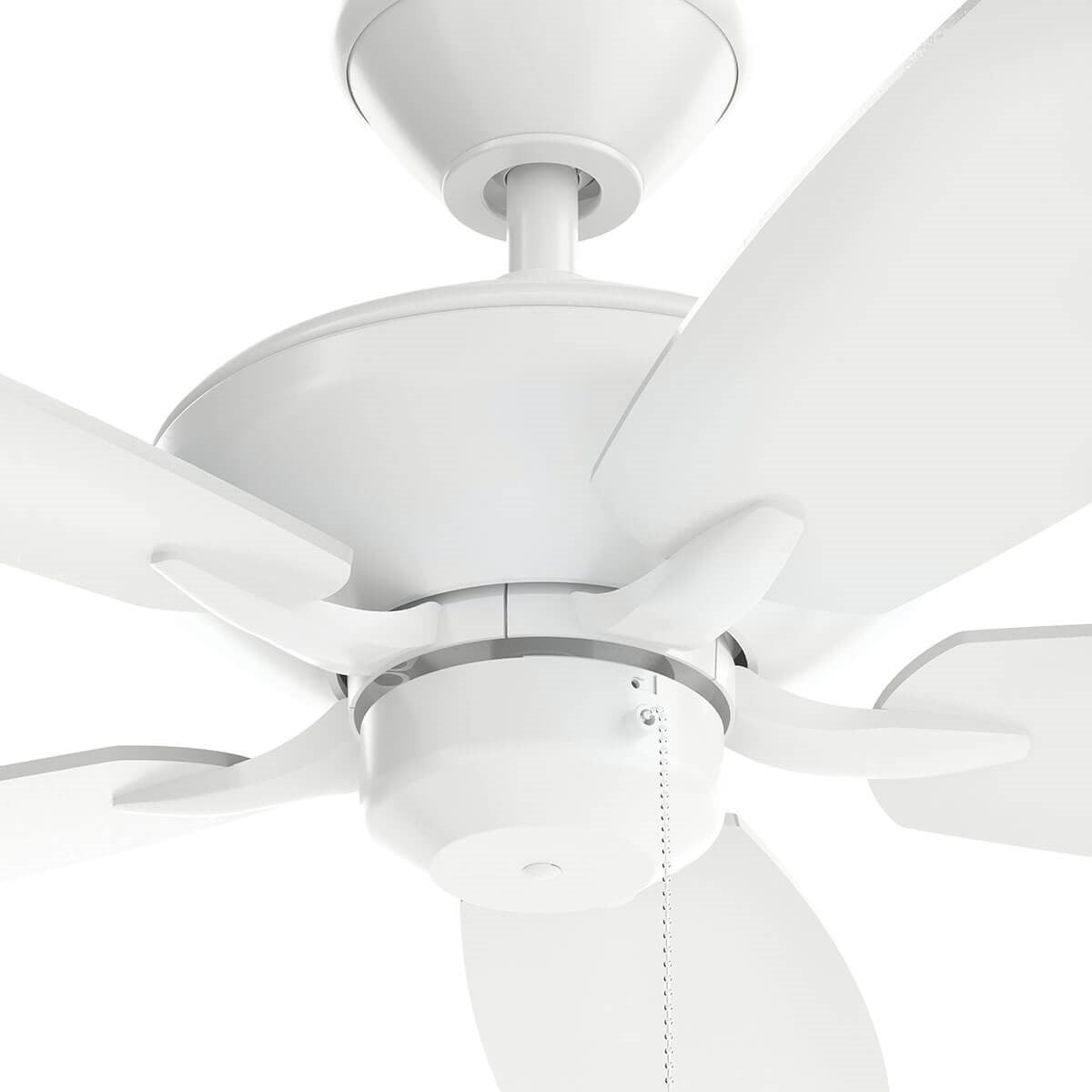 Kichler - 330164MWH - 52"Ceiling Fan - Renew Es - Matte White