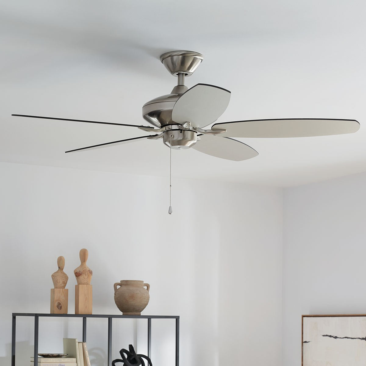 Kichler - 330164BSS - 52"Ceiling Fan - Renew Es - Brushed Stainless Steel