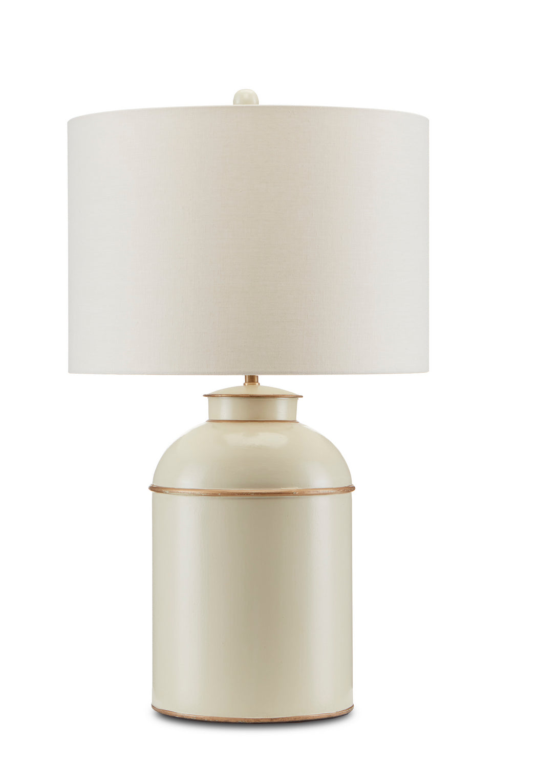 Currey and Company - 6000-0704 - One Light Table Lamp - London - Ivory/Gold