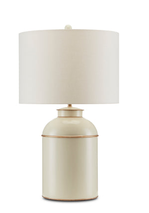 Currey and Company - 6000-0704 - One Light Table Lamp - London - Ivory/Gold