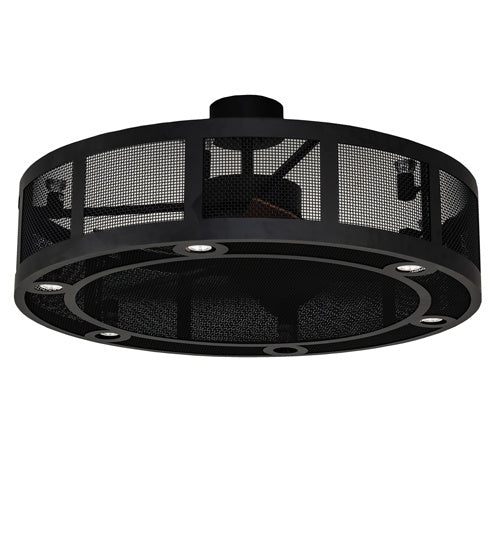 Meyda Tiffany - 240754 - 12 Light Chandel-Air - Paloma Golpe - Matte Black